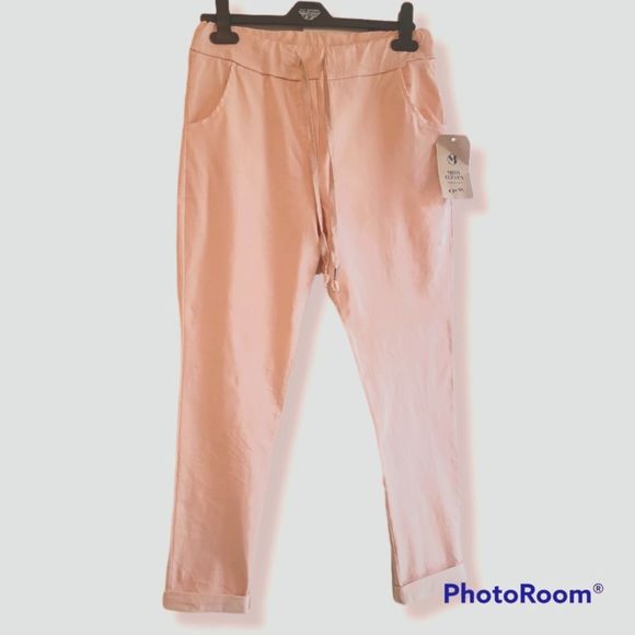 ✨ New Miss Eleven Capri Pants – Size 8 – Made in Italy ✨ - Picture 1 of 7